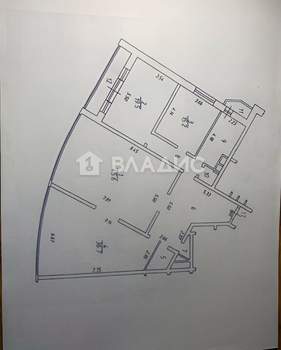 3-к квартира, вторичка, 166м2, 6/21 этаж