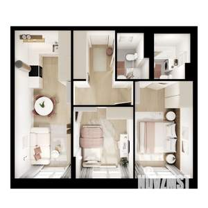 2-к квартира, вторичка, 56м2, 6/9 этаж