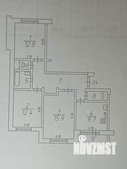 3-к квартира, вторичка, 70м2, 7/9 этаж