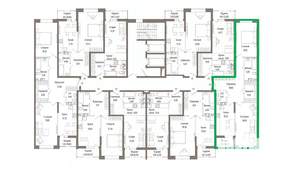 2-к квартира, вторичка, 77м2, 9/9 этаж