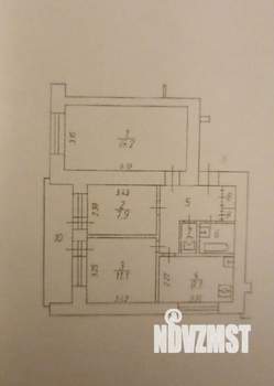 3-к квартира, вторичка, 61м2, 2/9 этаж