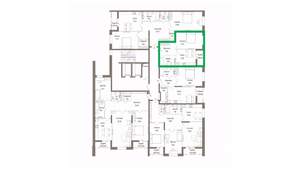 1-к квартира, вторичка, 45м2, 9/9 этаж