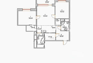 3-к квартира, вторичка, 91м2, 4/9 этаж