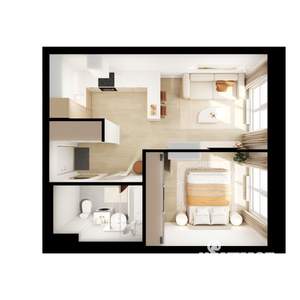 1-к квартира, вторичка, 38м2, 9/9 этаж