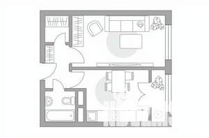 1-к квартира, вторичка, 34м2, 1/8 этаж