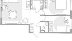 3-к квартира, вторичка, 58м2, 1/5 этаж