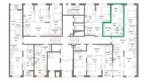 Студия квартира, вторичка, 30м2, 1/10 этаж