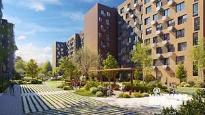 1-к квартира, строящийся дом, 22м2, 6/9 этаж