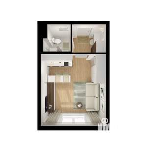 Студия квартира, вторичка, 24м2, 2/9 этаж