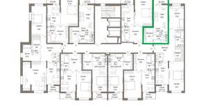 Студия квартира, вторичка, 31м2, 4/9 этаж