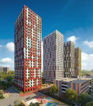 3-к квартира, строящийся дом, 76м2, 26/28 этаж