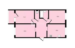 3-к квартира, вторичка, 80м2, 3/9 этаж