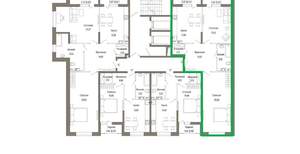 2-к квартира, вторичка, 90м2, 6/9 этаж