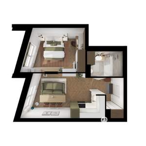 1-к квартира, вторичка, 34м2, 5/9 этаж