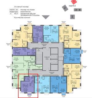 Студия квартира, вторичка, 26м2, 2/9 этаж