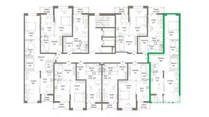 2-к квартира, вторичка, 77м2, 4/9 этаж