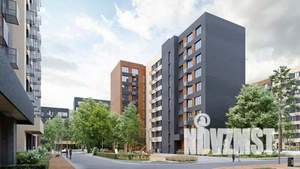 2-к квартира, строящийся дом, 56м2, 8/9 этаж