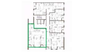 3-к квартира, вторичка, 110м2, 9/9 этаж