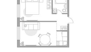 2-к квартира, вторичка, 33м2, 4/14 этаж
