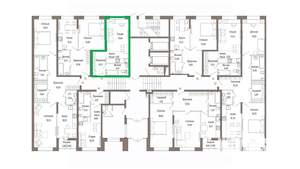 Студия квартира, вторичка, 29м2, 1/10 этаж