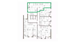 2-к квартира, вторичка, 96м2, 7/9 этаж