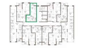 Студия квартира, вторичка, 32м2, 4/9 этаж