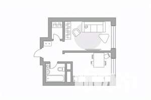 1-к квартира, вторичка, 33м2, 22/25 этаж