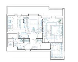 2-к квартира, вторичка, 65м2, 5/6 этаж