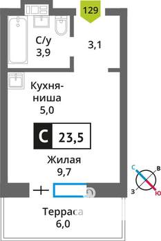 Фото квартиры на продажу (1)