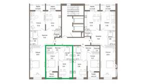 1-к квартира, вторичка, 45м2, 8/9 этаж