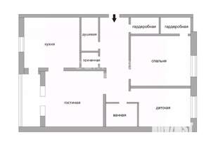 3-к квартира, вторичка, 105м2, 10/25 этаж