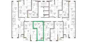 Студия квартира, вторичка, 31м2, 6/9 этаж
