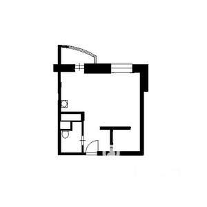 1-к квартира, вторичка, 45м2, 22/23 этаж