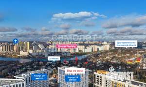 2-к квартира, строящийся дом, 45м2, 15/30 этаж