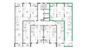3-к квартира, вторичка, 105м2, 8/9 этаж
