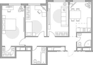 4-к квартира, вторичка, 73м2, 9/14 этаж