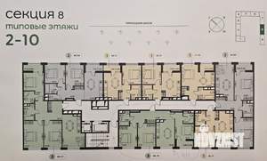 3-к квартира, сданный дом, 66м2, 3/15 этаж
