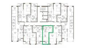 Студия квартира, вторичка, 31м2, 8/9 этаж