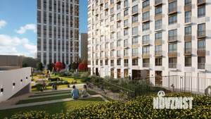 3-к квартира, строящийся дом, 86м2, 22/25 этаж