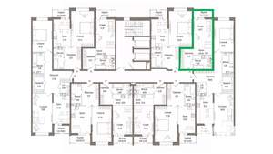 Студия квартира, вторичка, 32м2, 3/9 этаж