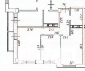 2-к квартира, вторичка, 56м2, 9/18 этаж