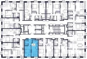1-к квартира, вторичка, 40м2, 5/28 этаж