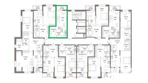 Студия квартира, вторичка, 31м2, 4/9 этаж