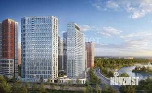 2-к квартира, вторичка, 56м2, 21/31 этаж