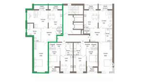 2-к квартира, вторичка, 102м2, 4/10 этаж