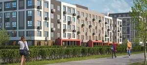 1-к квартира, вторичка, 33м2, 1/8 этаж
