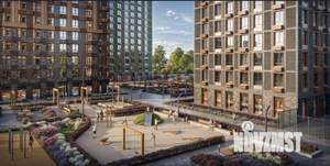 3-к квартира, строящийся дом, 76м2, 19/24 этаж