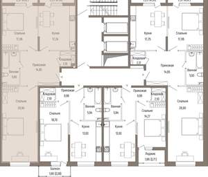 2-к квартира, вторичка, 90м2, 2/9 этаж