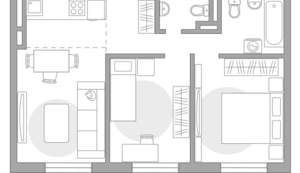 3-к квартира, строящийся дом, 51м2, 4/6 этаж