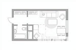 Студия квартира, вторичка, 24м2, 21/25 этаж
